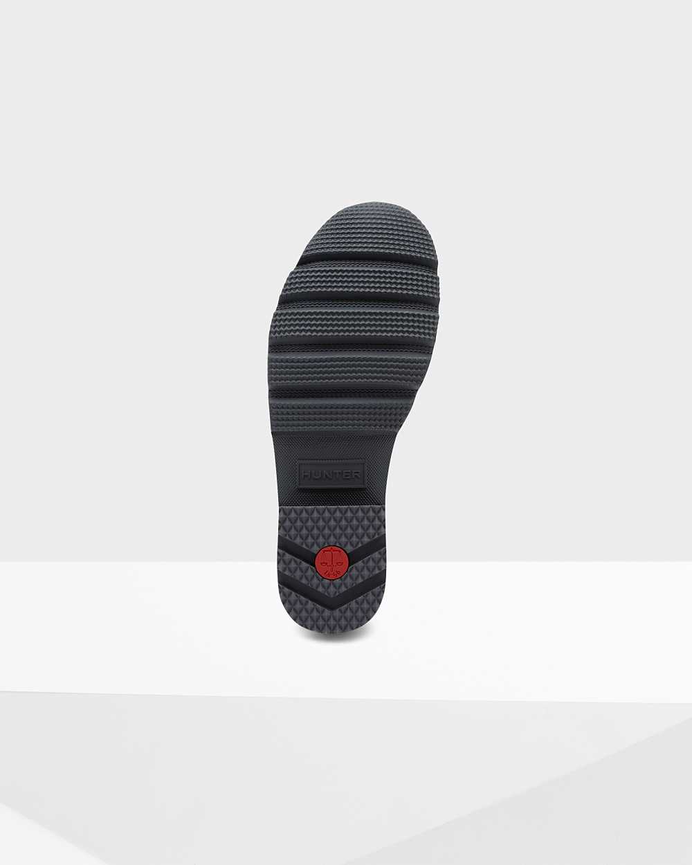 Hunter Original Insulated Pac Men's Winter Boots NZ-43298H Black/Grey
